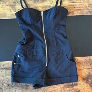Guess black romper size xs